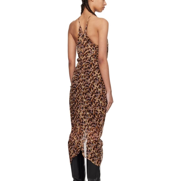 Isabel Marant Étoile Valdi Dress in Ochre size 42 - Picture 2 of 7